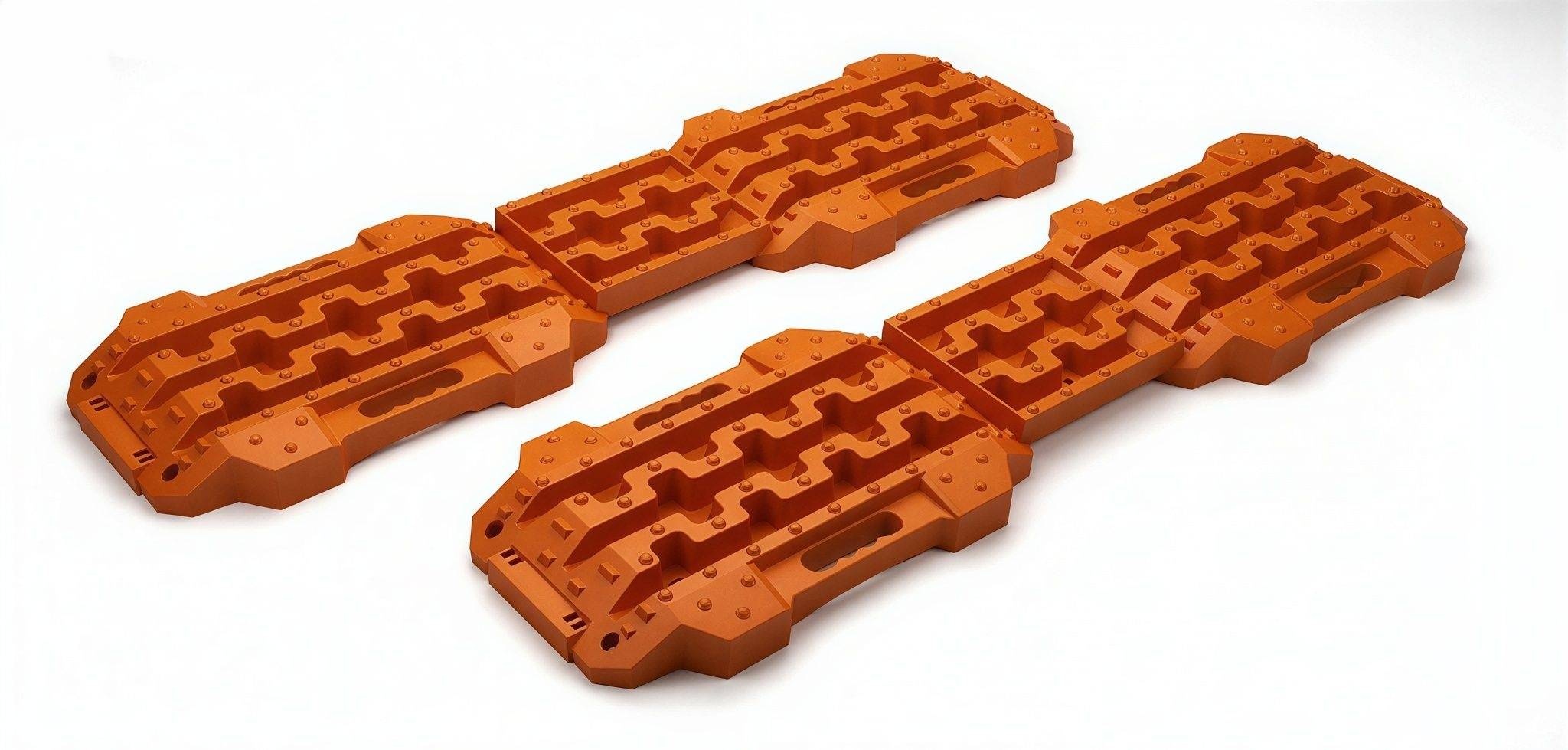 Off-Road Traction Boards, 10-ton in Orange