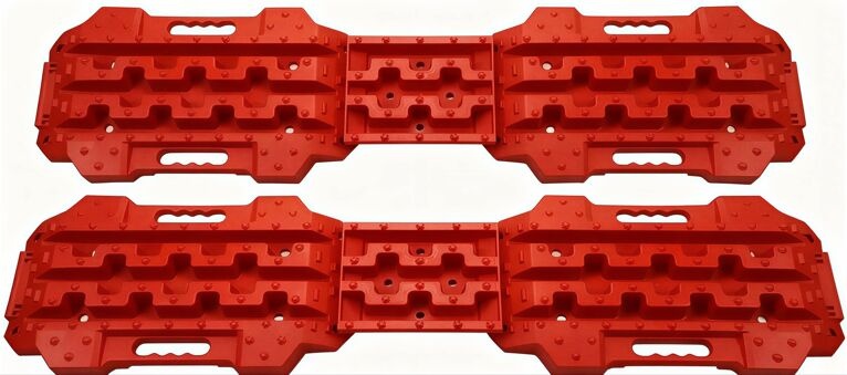 Off-Road Traction Boards, 10-ton in Red