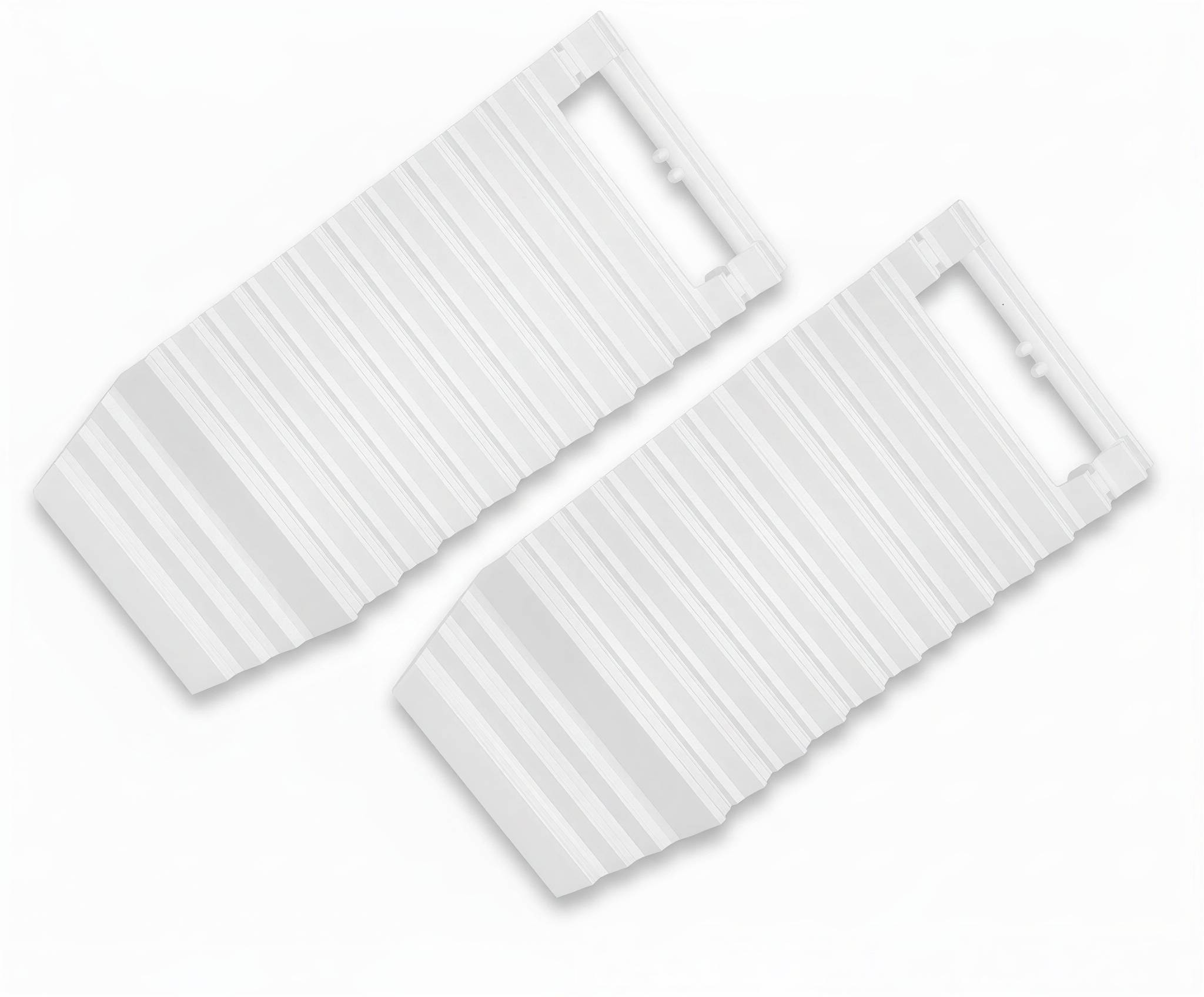White VertexTraction Recovery Boards with Built-in Handle