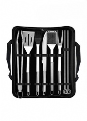 10-Piece Grill Set with Storage Bag