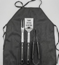 3-Piece BBQ Apron Set