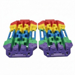 MudMaster Off-Road Recovery Traction Boards, 3.5-ton in Multi Color