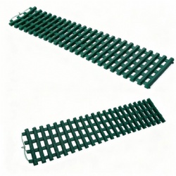 MeridianGrip Quick-Deploy Roll-Out Recovery Tracks in Dark Green