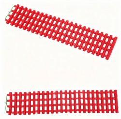 ZenithTread Quick-Deploy Roll-Out Recovery Tracks in Red