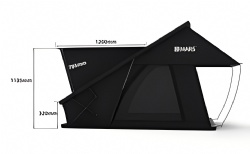 Roof Top Tent-Blacktop Bliss